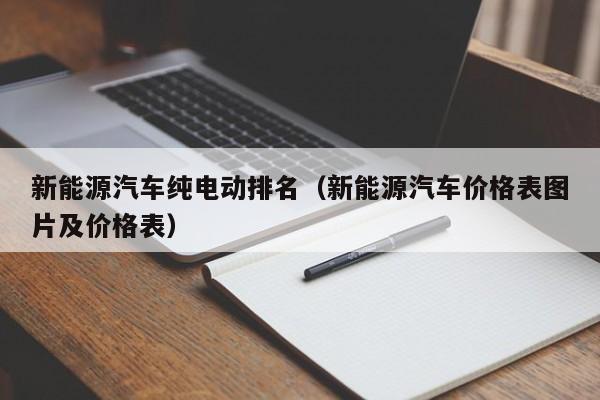 新能源汽车纯电动排名（新能源汽车价格表图片及价格表）