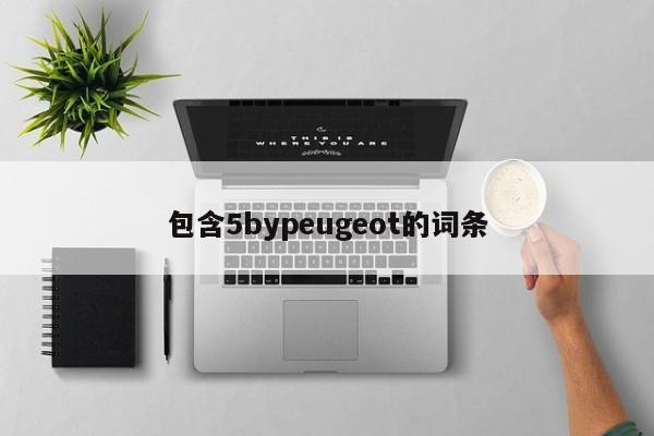 包含5bypeugeot的词条