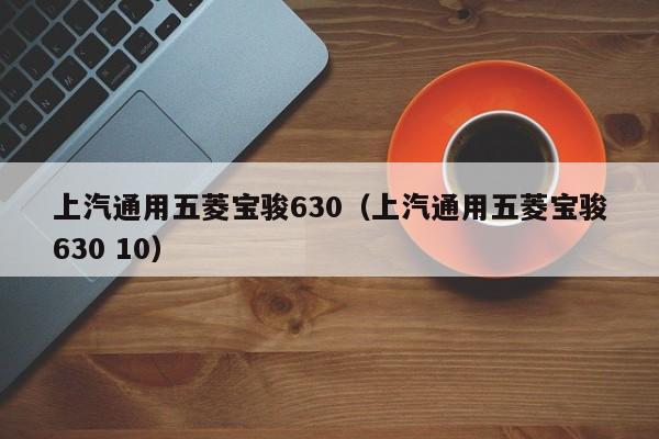 上汽通用五菱宝骏630（上汽通用五菱宝骏630 10）